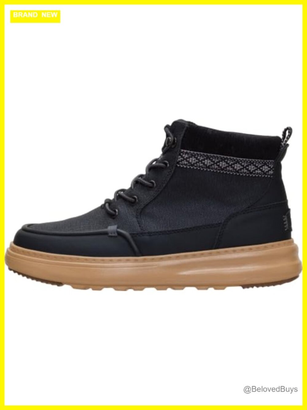 Hey Dude Women's Remi Field Boot Waxed Canvas Water Repellent Ankle